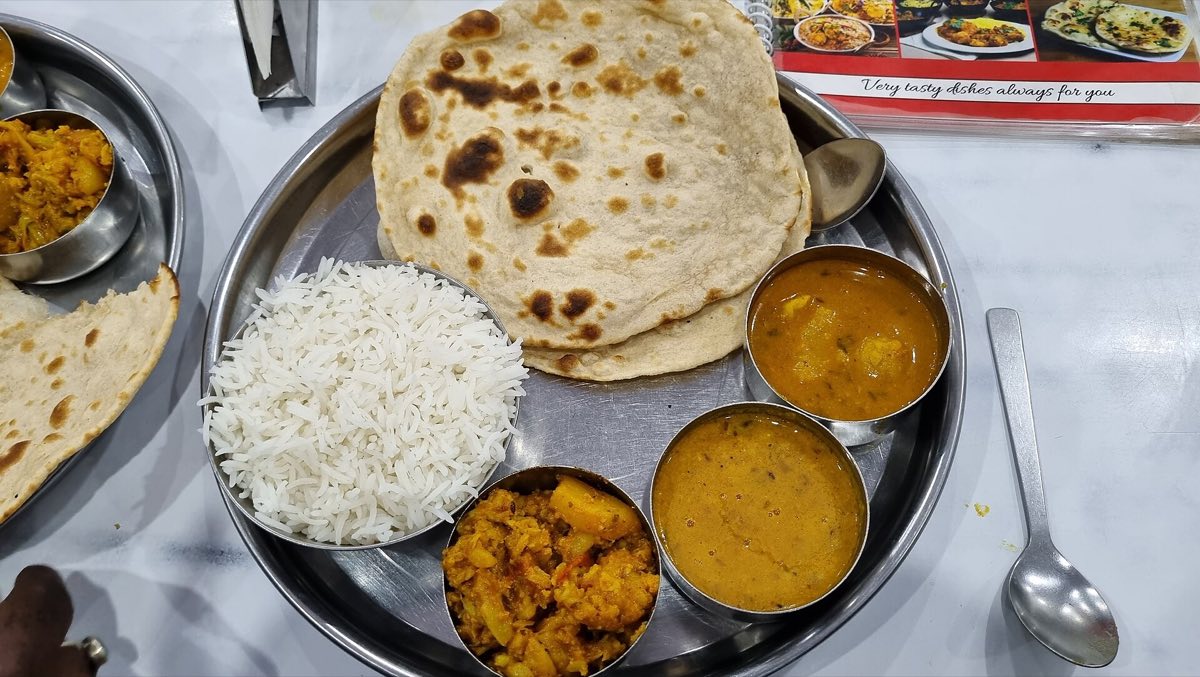 Indian cooking, representative of the cuisine